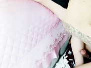 白嫩美乳少女骑乘男友大鸡巴上位抽插刺激不断