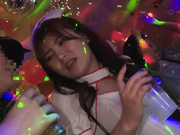 [NHDTB-97202] ハロウィン羞恥 敏感乳首いじりVer. ミニスカナース - 2of5