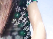 美女主播为吸粉户外直播2-又一次勾引司机干她,司机担心不敢操,妹子急的说：师傅求你干我一炮,我给你双倍车费.被操的停不下来!