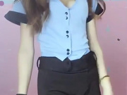 魔鬼身材网红鹿少女无码露脸制服啪啪看完记得喝瓶营养快线补补