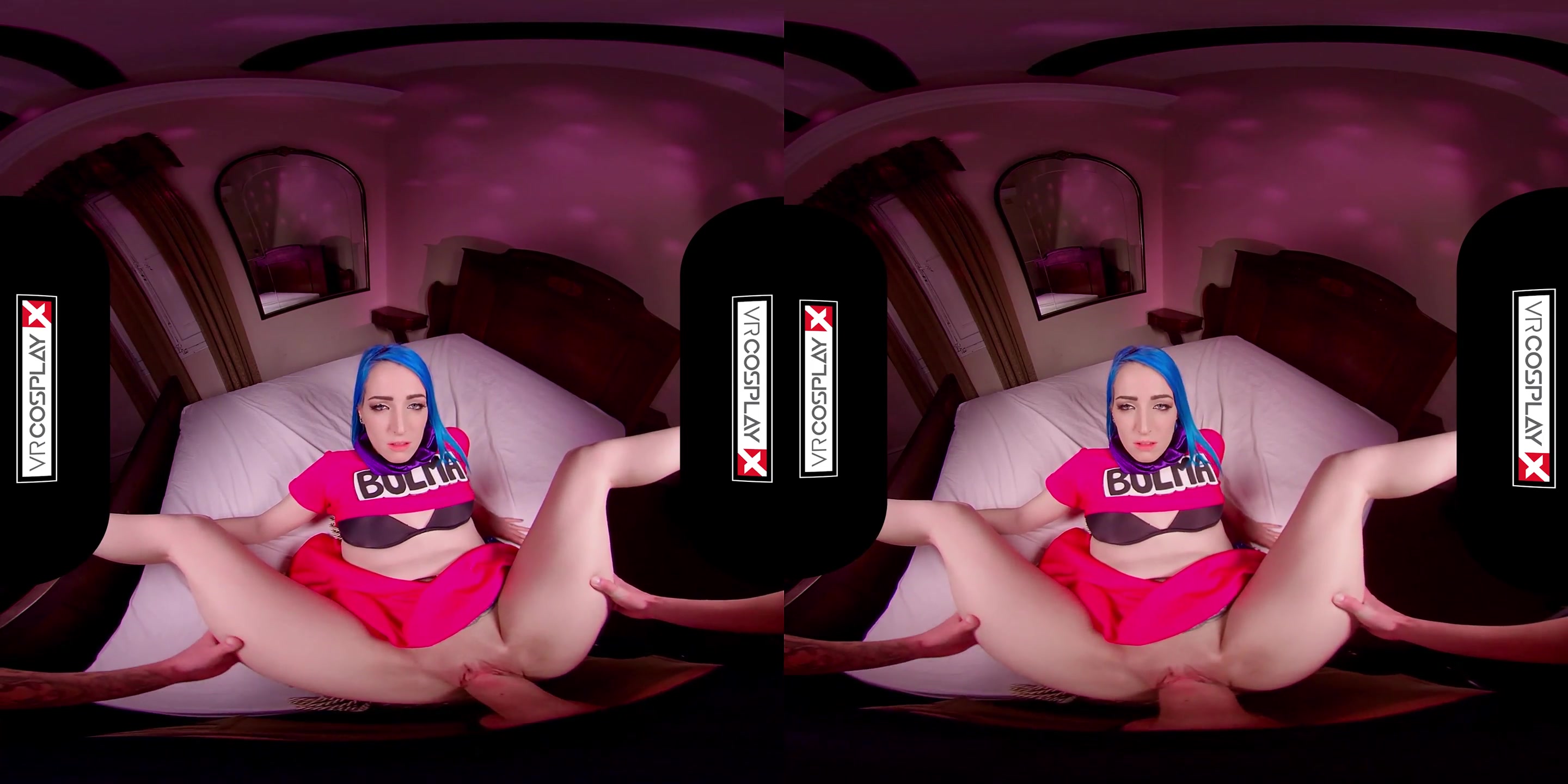 VRCosplayX Liz Rainbow As Bulma Wants Your Hard Cock Vegeta