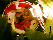 自然风酒店有点昆山龙哥感觉的霸气纹身社会大哥啪啪身材娇小的妹子舔一舔再干打炮不知道像不像他纹身一样猛