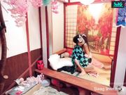 台湾SWAG达人『弥荳子』与炭治郎の私夜生活看美美弥荳子私下如何褪去和服做最害羞的事情