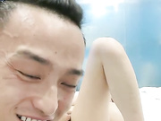 纹身男约了个妹子穿上情趣装女仆装激情啪啪 拨开丁字裤摸逼骑乘抱起来猛操