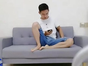 鸭哥探花约了个白衣萌妹子TP啪啪，沙发上操口交站立后人大力猛操_ev