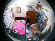 出租屋臥室針孔攝像頭拍攝到的漂亮小媳婦和紋身猛男啪啪打炮 主動翹臀給操表情淫蕩 露臉高清