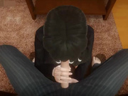 按照AV剧情真实艾薇场景制作3D全CG作品：素人娘摄影中出巨乳人妻 全程CV语音