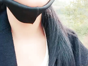 户外勾引学妹黑丝诱惑让大哥揉奶子后入抽插