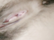 模特妹子掰穴道具自慰道具顶顶阴道口