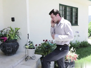 Big Tits按摩师Krisy Lynn摩擦和拖拽James Deen