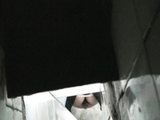 7月沟厕--远处正蹲着位黑丝妹,突然隔壁又来了位